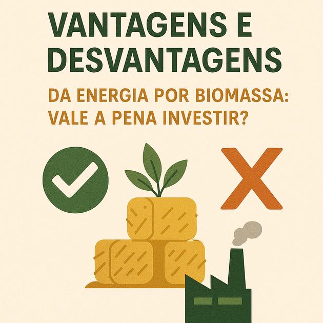 Vantagens e Desvantagens da Energia por Biomassa: Vale a Pena Investir?