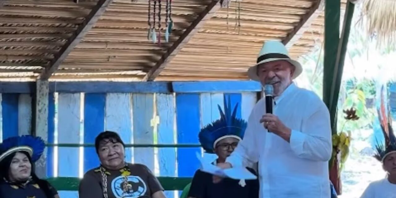 Lula Promete Energia e Moradia a Comunidades Indígenas no Pará em Visita Oficial